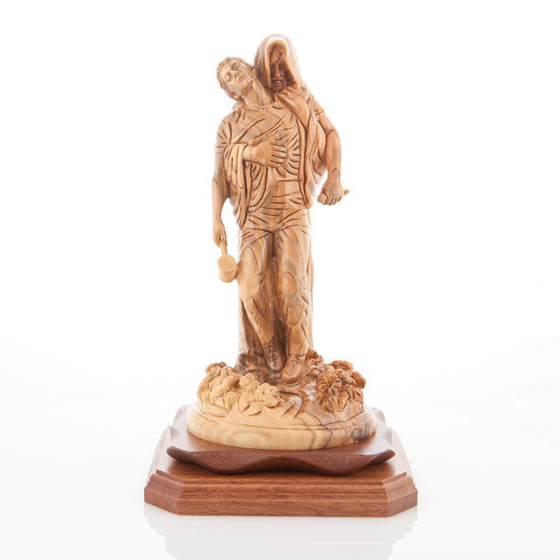 Olive wood Religious Crafts Hand Carved Olive Wood “Jesus’